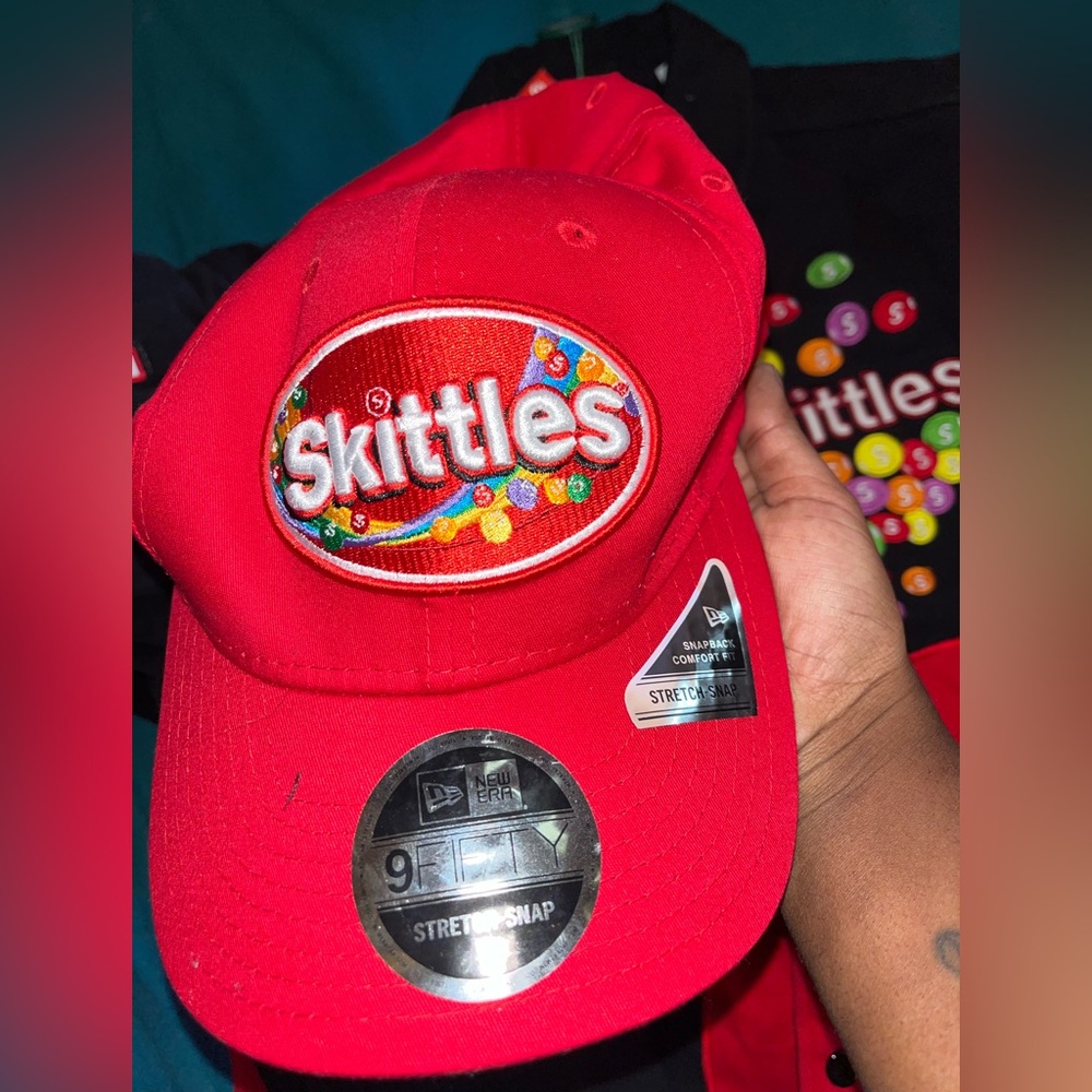 Skittles hat 4 sale